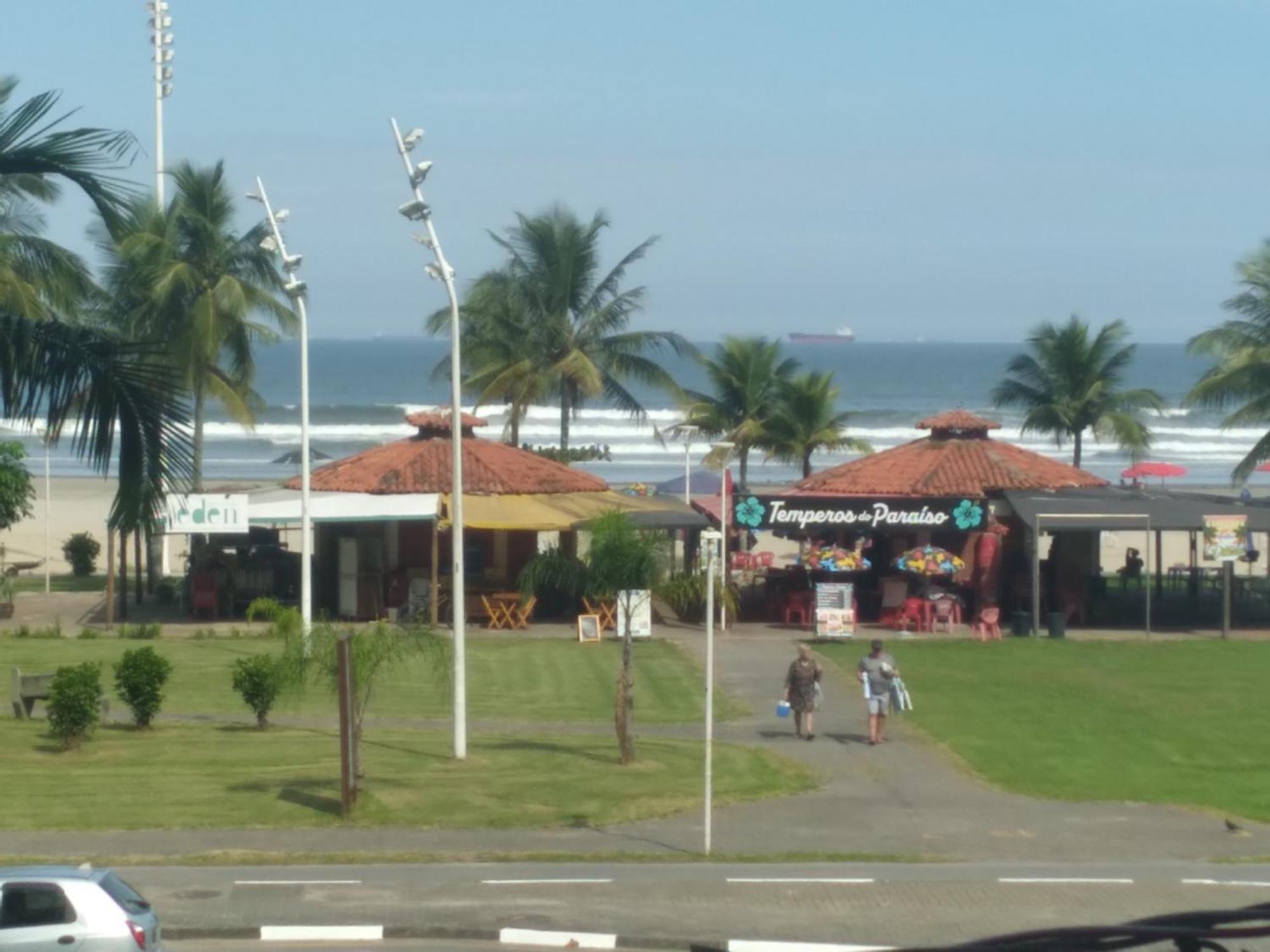 Excelente Localizacao O Mar Na Sua Frente Confira Apartment Sao Vicente  Exterior photo