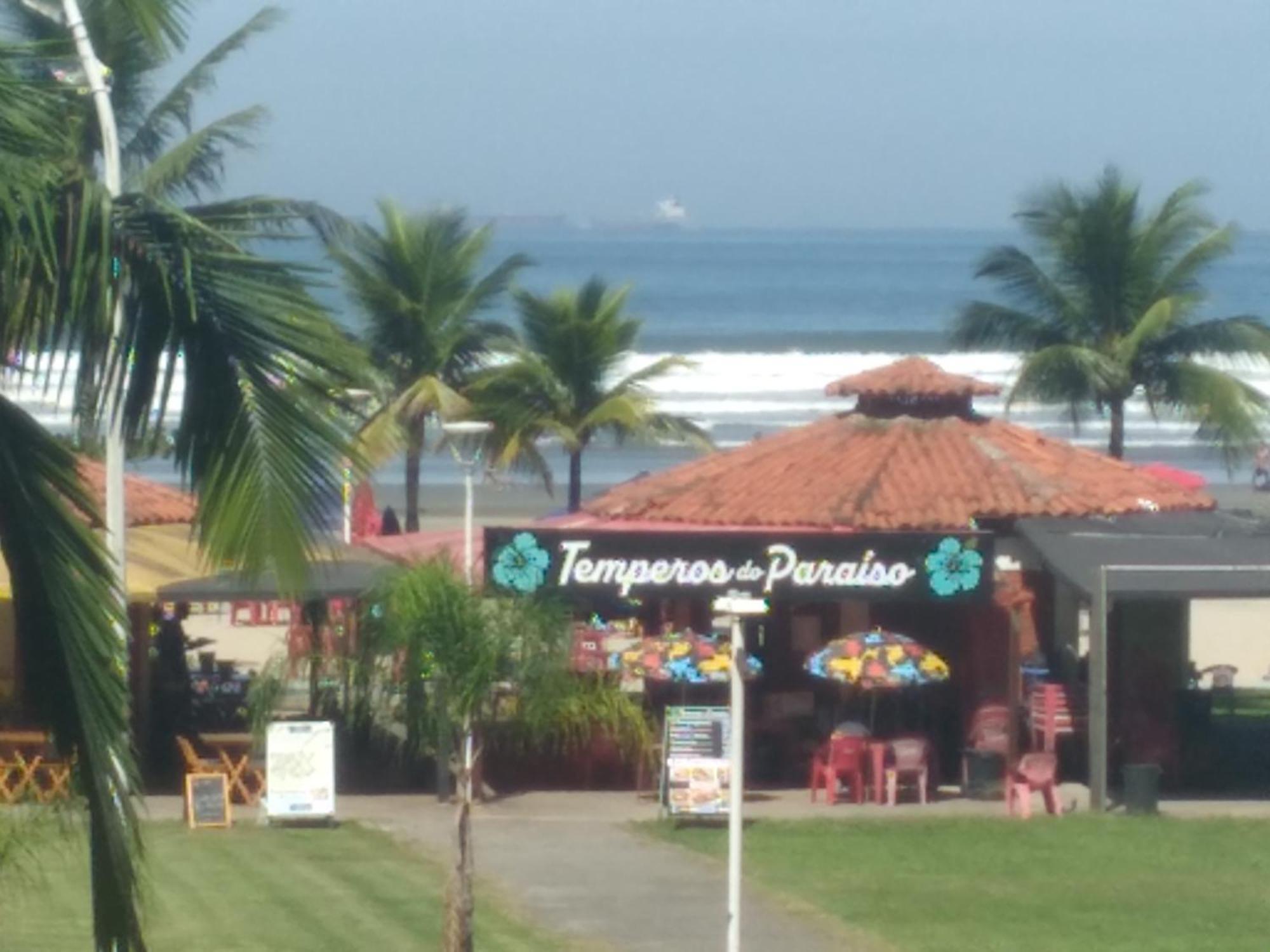 Excelente Localizacao O Mar Na Sua Frente Confira Apartment Sao Vicente  Exterior photo